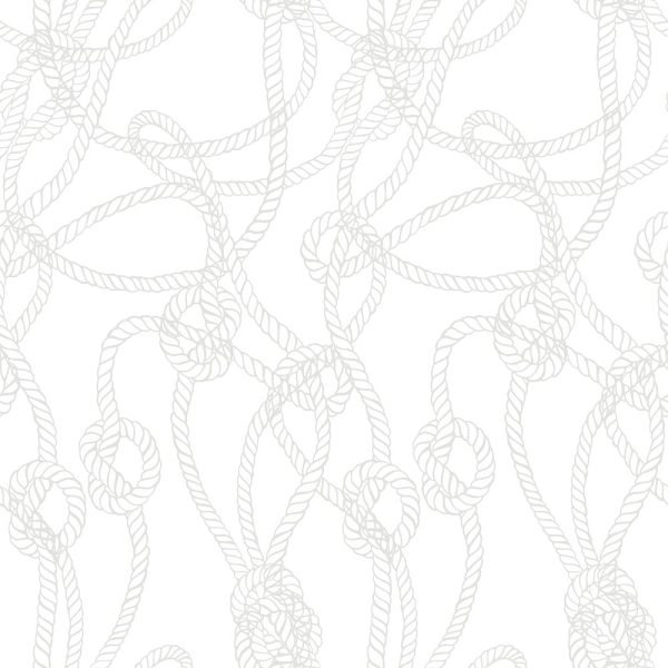 Twisted Ropes & Knots Tone on Tone Fabric Hot on Sale - Image 2