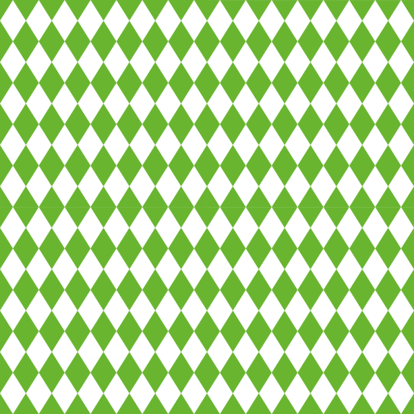 Checkered Diamond Pattern Basics Fabric - Spring Green Fashion