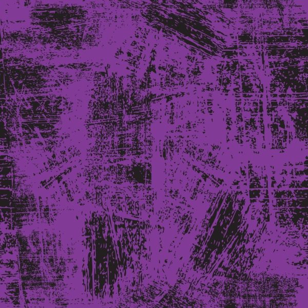 Grunge Fabric - Black on Grape Online Sale