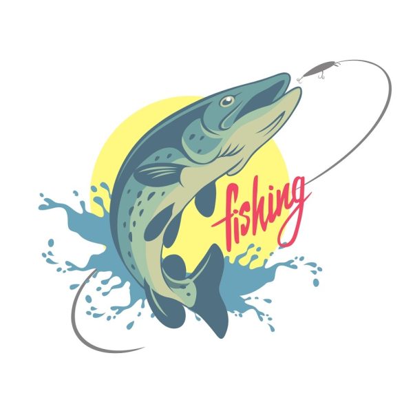 Pike Fishing Fabric Panel Sale