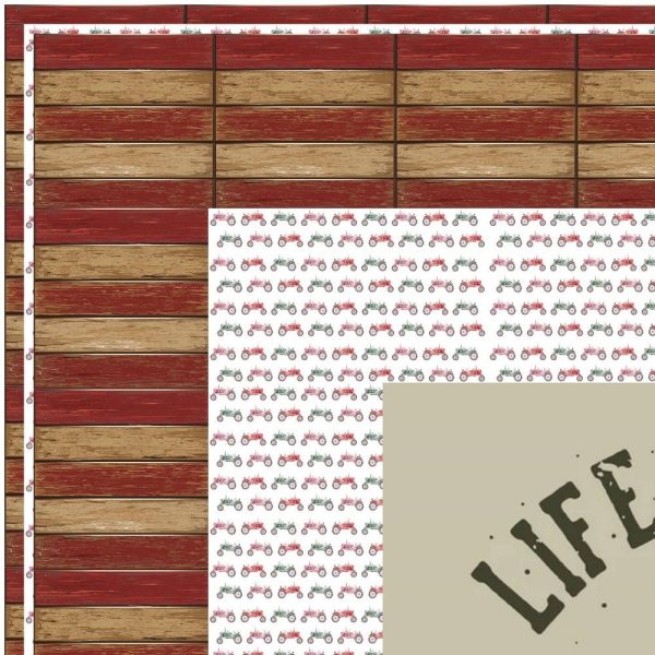 Life is Better on the Farm Wall Hanging Lap Quilt Kit - 42  x 42  Online - Image 2