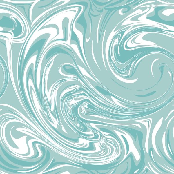 Marble Swirl Fabric - Cornflower For Sale