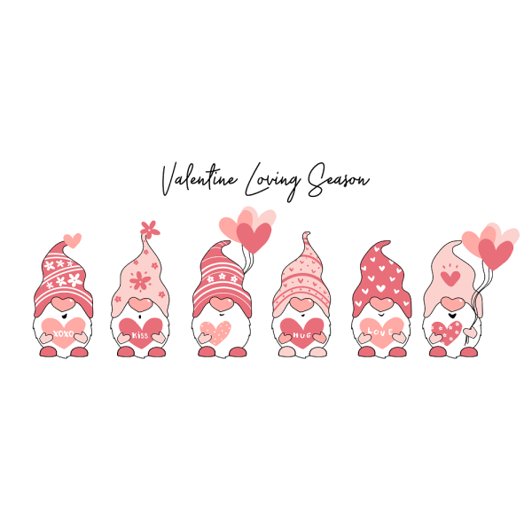 Valentine Loving Season Fabric Panel Online now